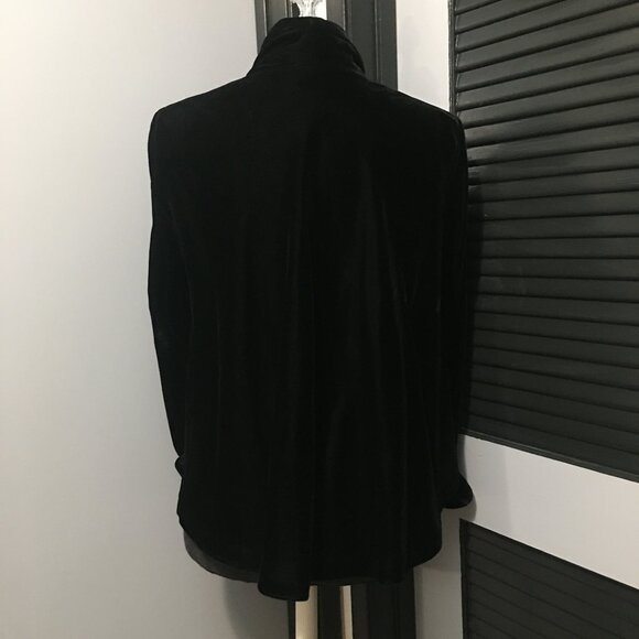 Alex Evenings Women's Velvet Jacket - Picture 4 of 7